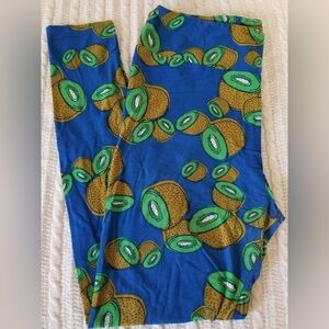 LuLaRoe gently worn kiwi leggings